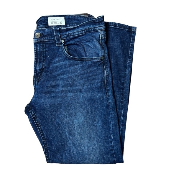 Axel Other - T.K. Axel Slim Boot Bondi Dark Wash Jeans Men’s Size 38x32 Denim